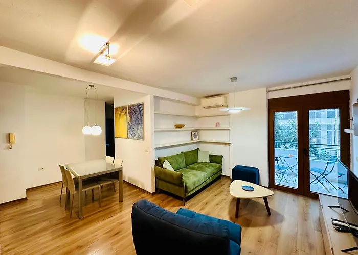 公寓 Sunrise Haven Center 地拉那